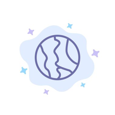 Global, konum, harita, dünya, Coğrafya mavi Icon soyut CL