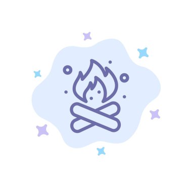 Kamp, Kamp, Ateş, Sıcak, Soyut Bulut Bac Doğa Mavi Simge