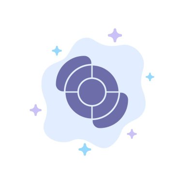 Plaj, Cankurtaran, Soyut Bulut Arka Plan Üzerinde Yaz Mavi Sonu