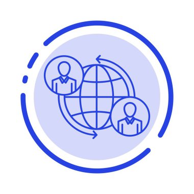 Bağlı, Bağlantılar, Kullanıcı, İnternet, Küresel Mavi Noktalı Hat 