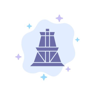 Elektrik, Enerji, Şanzıman, İletim Kulesi Mavi Simge o