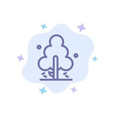 Soyut Bulut Backgroun Doğa, Çam, Bahar, Ağaç MaviSi Simgesi