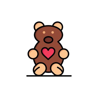 Kalpler, Aşk, Sevgi, Düğün Düz Renk Simgesi. Vektör simgesi bann