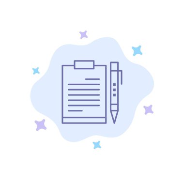 Belge, Iş, pano, dosya, sayfa, planlama, yaprak mavisi 