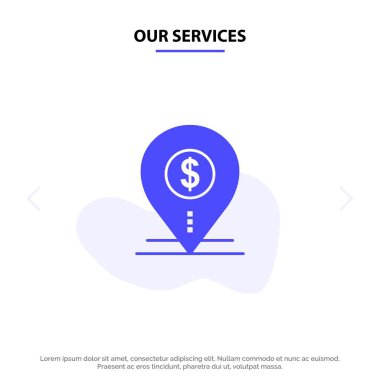 Hizmetlerimiz Dolar, Pin, Harita, Konum, Banka, İş Solid Gl