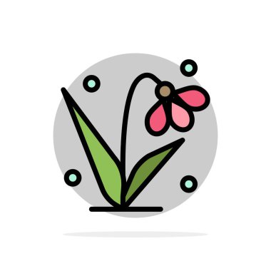 Dekorasyon, Paskalya, bitki, lale soyut daire arka plan daire