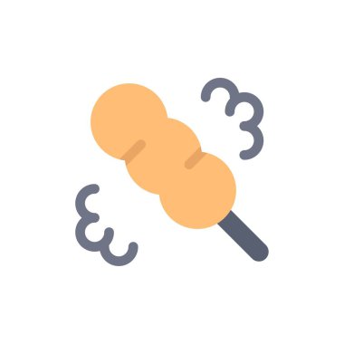 Süpürge, Duster, Düz Renk Simgesiyı Yıka. Vektör simgesi afiş Templat