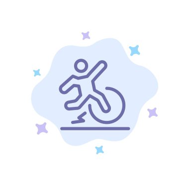 İş, Değişim, Konfor, Kaçış, Soyut C Mavi Simge Bırak