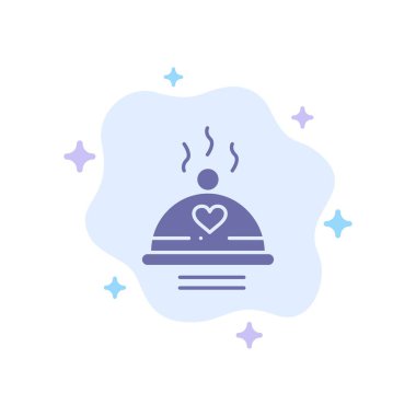 Akşam Yemeği, Gıda, Barbekü, Aşk, Soyut Bulut B Sevgililer Mavi Simge