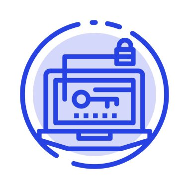 Erişim, Bilgisayar, Donanım, Anahtar, Laptop Mavi Noktalı Satır Ic