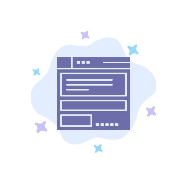 Dosya, Tarayıcı, Bilgi İşlem, Özet Bulut Backg Kod Mavi Simge