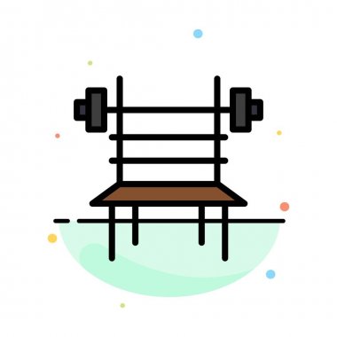 Denge, Halter, Fitness, Spor Salonu, Makine Soyut Düz Renk Ico