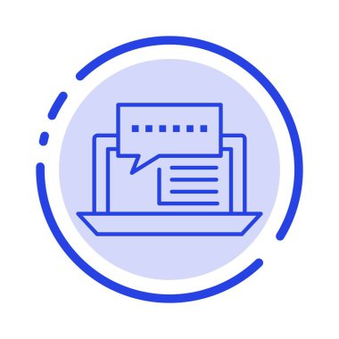 Danışmanlık, Sohbet, Diyalog, Internet, Online, Sosyal Mavi Noktalı L