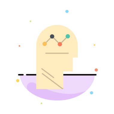 Kullanıcı, Süreç, Başarı, Adam, Düşünme Soyut Düz Renk Simgesi T