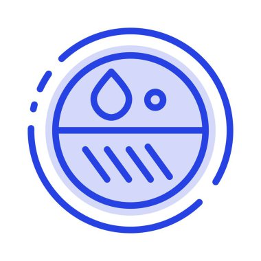 Dermatolog, Dermatoloji, Kuru, Cilt Mavisi Noktalı Çizgi Simgesi