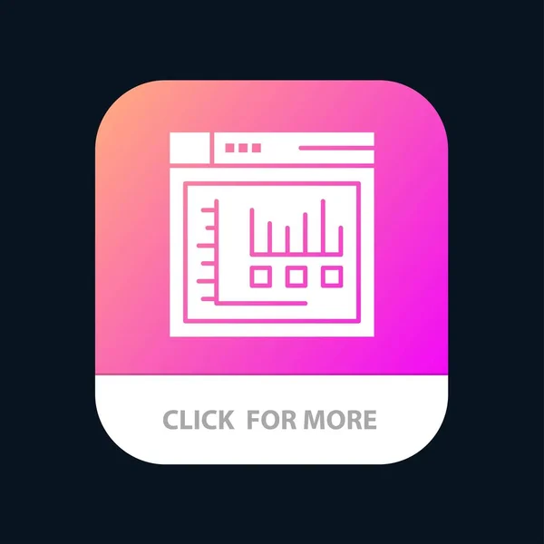 Browser, Internet, Web, statisches mobiles App-Design — Stockvektor