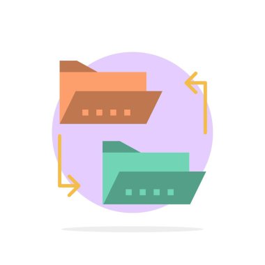 Klasör, Belge, Dosya, Dosya Paylaşımı, Soyut Daire Paylaşımı Ba