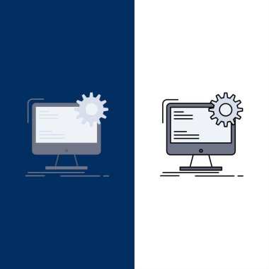 Internet, düzen, sayfa, site, statik Düz Renk Simgesi Vektör