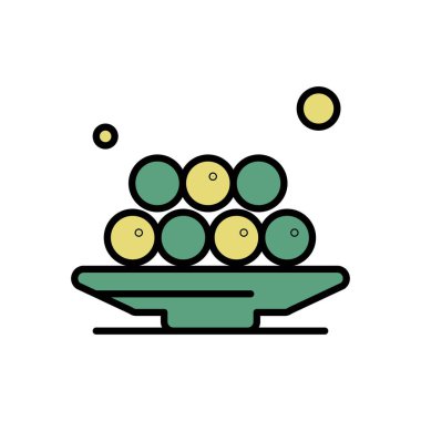 Ramazan simgeleri. Müslüman İslam dua ve ramazan kareem ince çizgi 