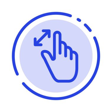 Genişletmek, Jestler, Arayüz, Büyütme, Dokunmatik Mavi Noktalı Li