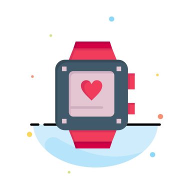 El izle, Aşk, Kalp, Düğün İş Logo Şablonu. Düz Co