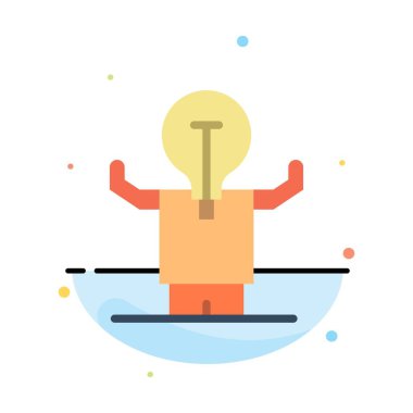 İş, İyileştirme, Adam, Kişi, Potansiyel Soyut Düz Colo