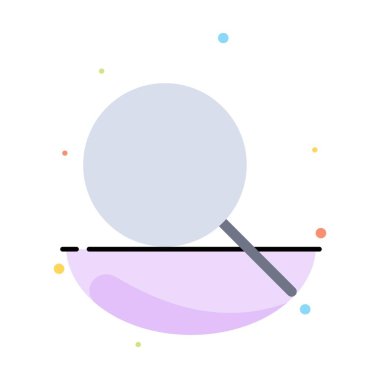 Instagram, arama, setleri soyut düz renk simge şablonu