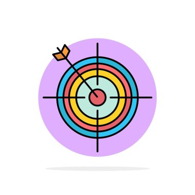 Odak, Tahta, Dart, Ok, Hedef Soyut Daire Arka Plan Fla