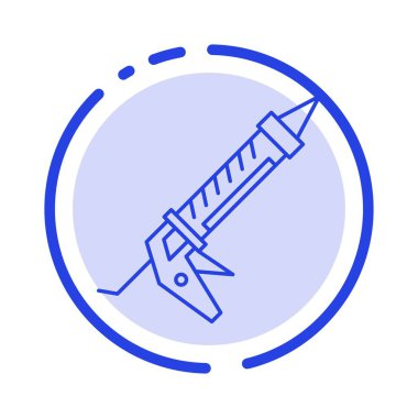 Sızdırmazlık, Tabanca, Onarım, İnşaat, Gereçleri Mavi Noktalı Hat Li