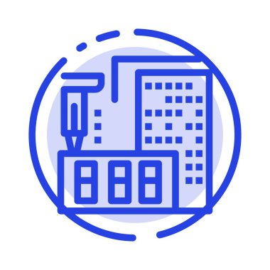 3d, Mimarlık, İnşaat, İmalat, Ev Mavisi Noktalı Li