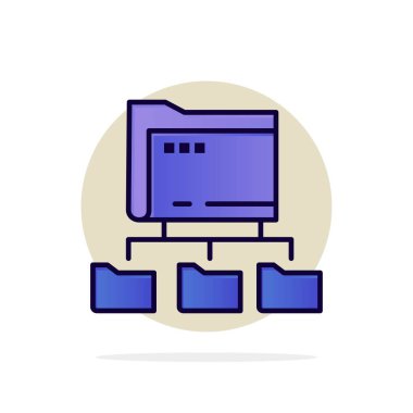 Klasör, Klasörler, Ağ, Bilgi İşlem Özet Daire Arka Plan F