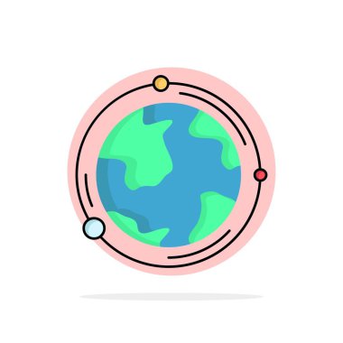 toprak, dünya, dünya, coğrafya, keşif Düz Renk Simge Vektör