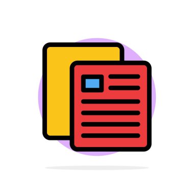 Eğitim, Okul, Test, Okul Soyut Daire Arka Plan Düz 