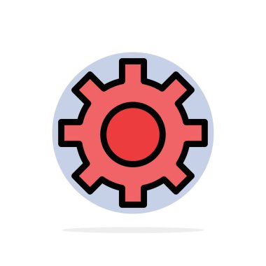 Ayar, Dişli, Arayüz, Kullanıcı Soyut Daire Arka Plan Düz c