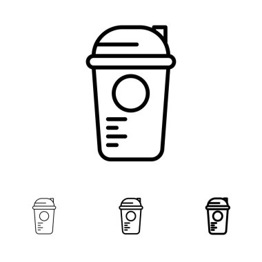 Şişe, Oyun, Rekreasyon, Spor, Thermo Bold ve ince siyah lin