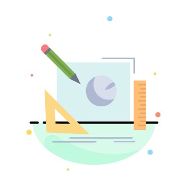 logo, tasarım, yaratıcı, fikir, tasarım süreci Düz Renk Simge Vec