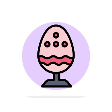 Haşlanmış, Haşlanmış Yumurta, Paskalya, Yumurta, Gıda Soyut Daire Arka Plan