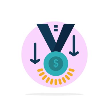 Ödül, Madalya, Yıldız, Kazanan, Trophy Abstract Circle Arka Plan Fl