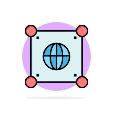 Küre, Küresel, Dünya, Bilim Soyut Daire Arka Plan Düz co