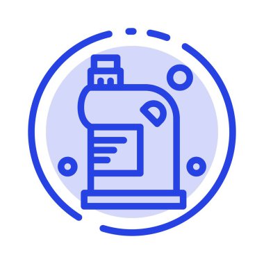 Temiz, Temizleme, Drenaj, Sıvı, Ev MaviSi Noktalı Hat I