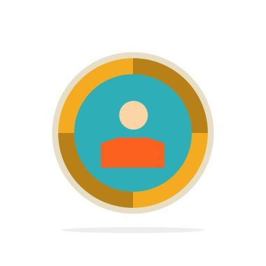 Odak, hedef, kitle hedefleme, soyut daire background F