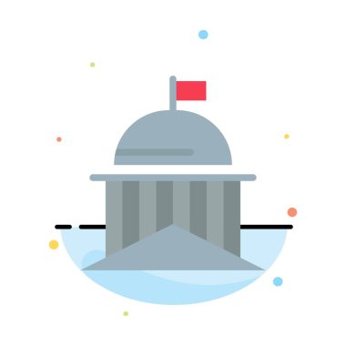 Şehir, Bayrak, Yeşil, İrlanda, İrlanda Soyut Düz Renk Simge Templ