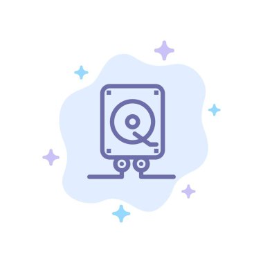 Müzik, Ses, Bilgisayar, Soyut Bulut Backgr Mavi Simge çal