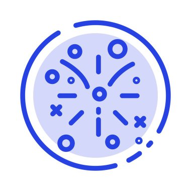 Kanada, Yangın İş, Yangın Mavi Noktalı Çizgi Hattı Simgesi