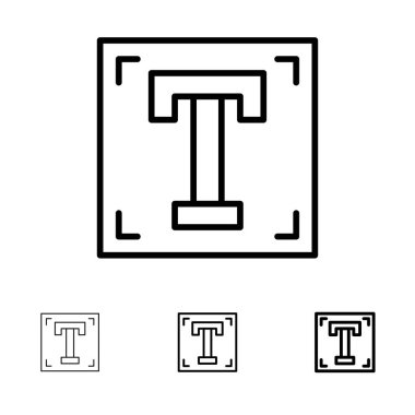 Tasarımcı, Yazı Tipi, Yol, Program, Metin Kalın ve ince siyah çizgi ico