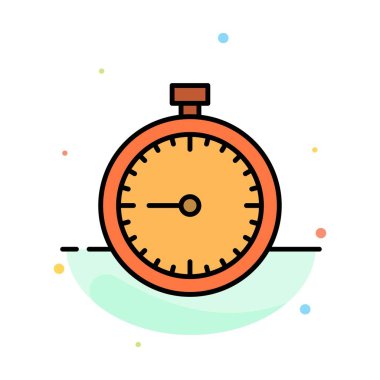 Kronometre, Saat, Hızlı, Hızlı, Zaman, Zamanlayıcı, Soyut Düz İzle 