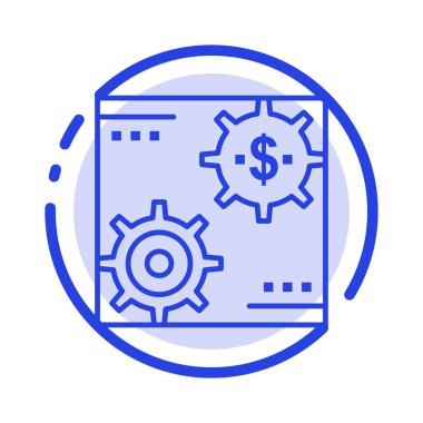 Gelir, sermaye, kazanç, yapmak, yapma, para, kar mavi nokta