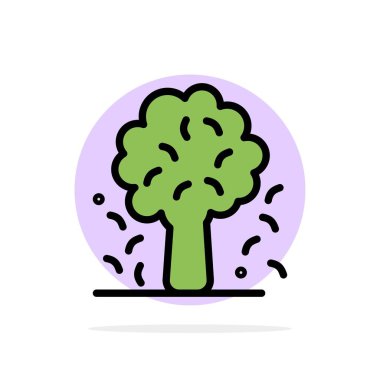 Ağaç, Elma, Elma Ağacı, Doğa, Bahar Soyut Daire Backgrou