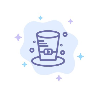 Cap, Dedektif, Şapka, Soyut Bulut Backgrou Kanada Mavi Simge