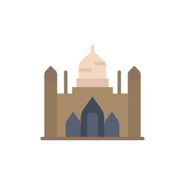 Aurangabad Fort, Bangladeş, Dakka, Lalbagh Düz Renk Simgesi. Ve